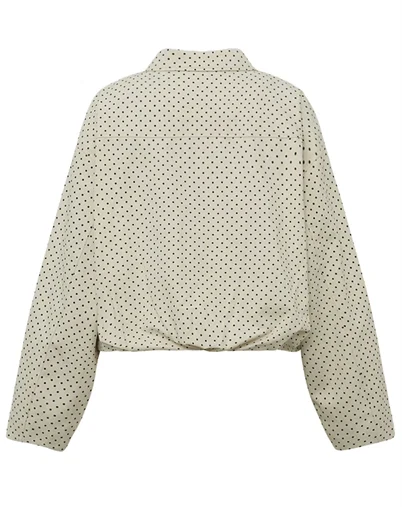 Gossia - DoveGO Jakke - Creme Black Dots 